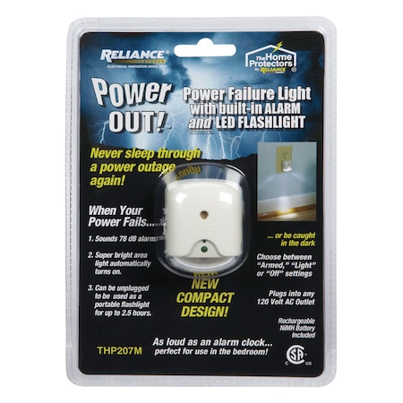 Reliance Controls Reliance Controls Power Out 100 lm White LED Flashlight THP207M